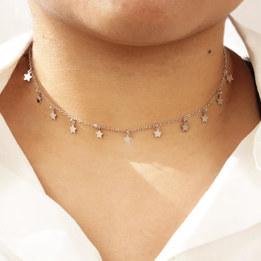 Collar de plata